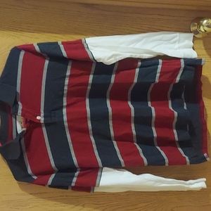 Boys long sleeve polo shirt